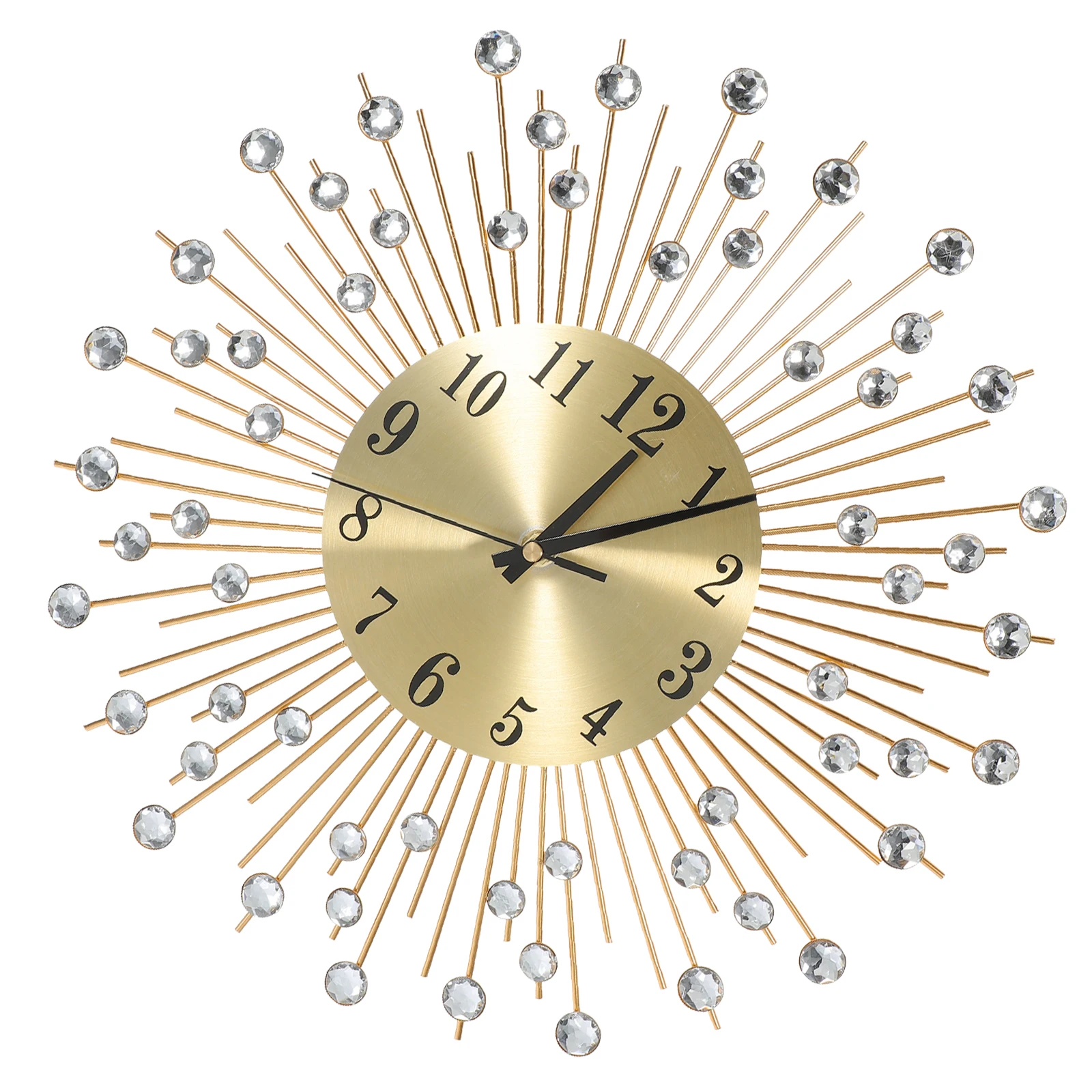 

Modern Wall Silent Modern Clocks For Walls Metal Art Decor for Living Room Home Gifts Wedding Party