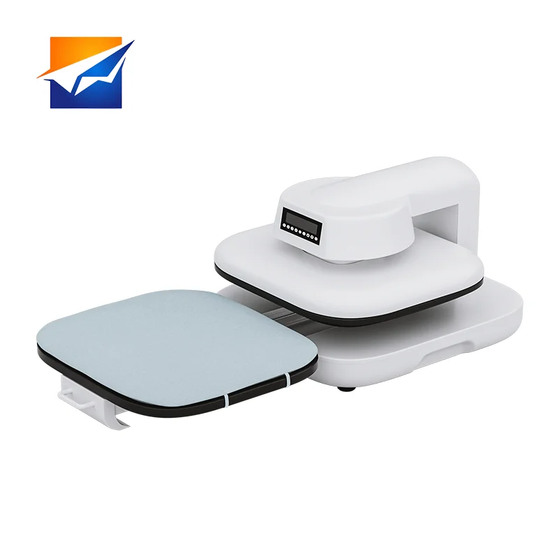 

Профессиональный 15-дюймовый автоматический открытый термопресс 220 В, цифровой поворотный пресс для футболок, кружек, шляп и чехлов для телефонов