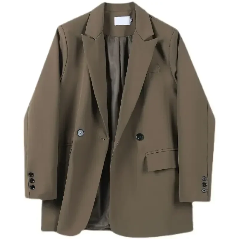 ポップな服 ジャケット ブラウン オーバーコート レディース ブラック ワンピース アウター ゆったり ロング 無地 プロモーション セール 秋の新作