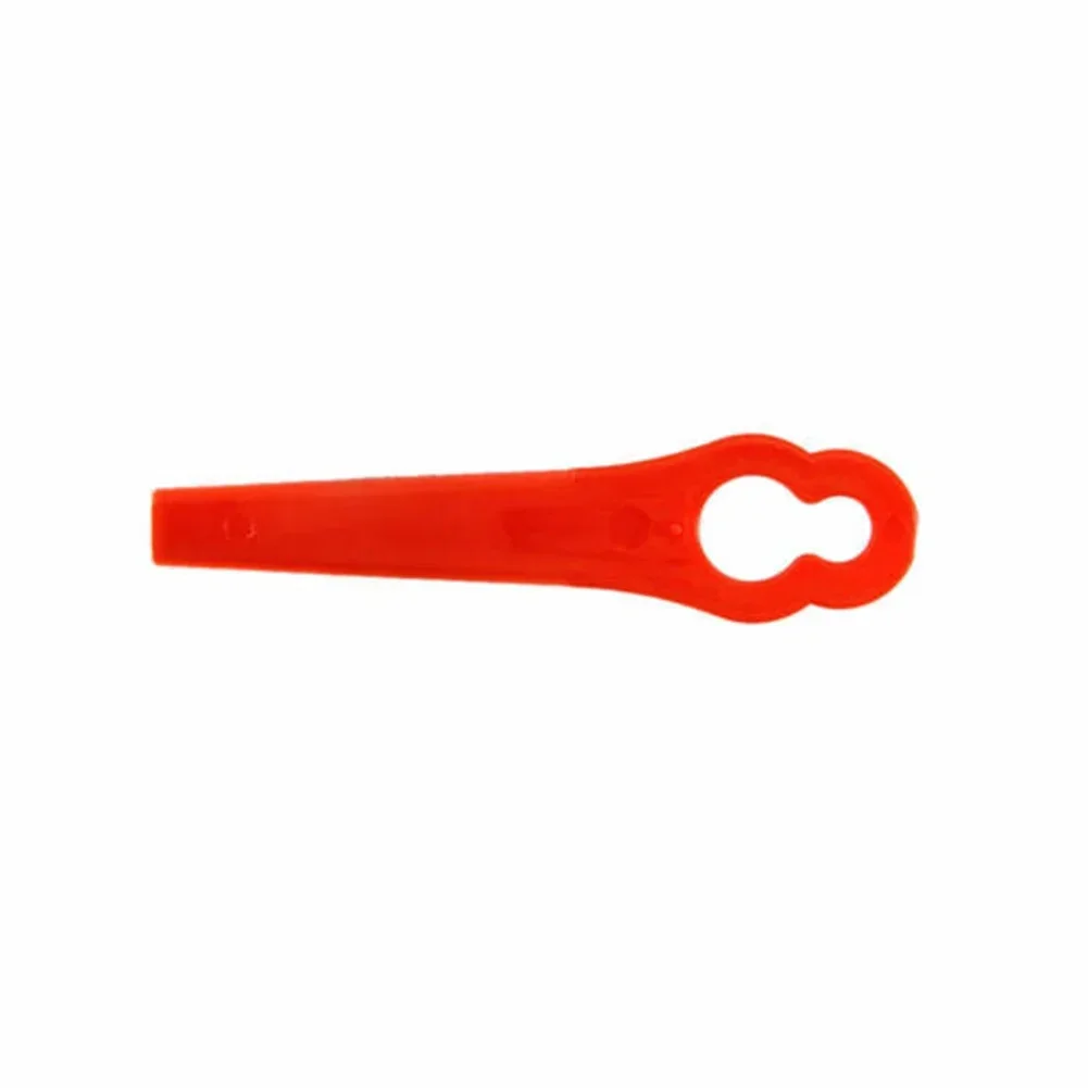 50pcs Brush Cutter Blades For KULLER For OZITO Lawn Mower Garden Power Tools Plastic Replacement Blades Accessories