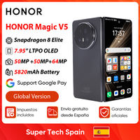 Honor Magic V5 Global Version Original 5g Smartphone Dual Hdr Oled Display Snapdragon 8 Elite 5820Mah 7.95\\\