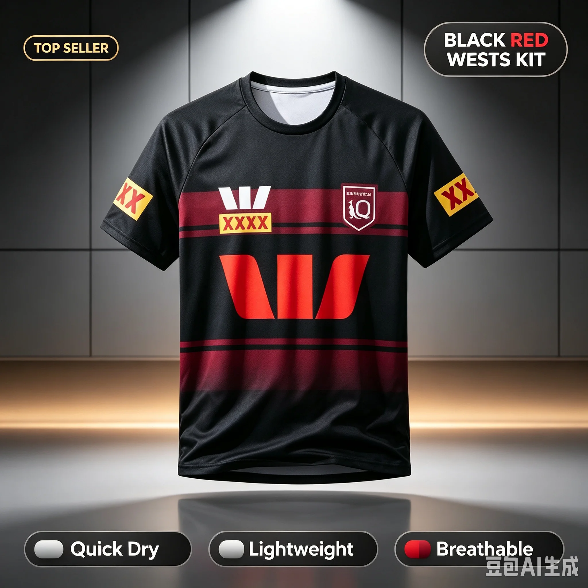 26 Summer New Australian 3D Printed Blue Training Rugby Family Quick Drying Breathable Leisure Sports T-shirt Parent-child
