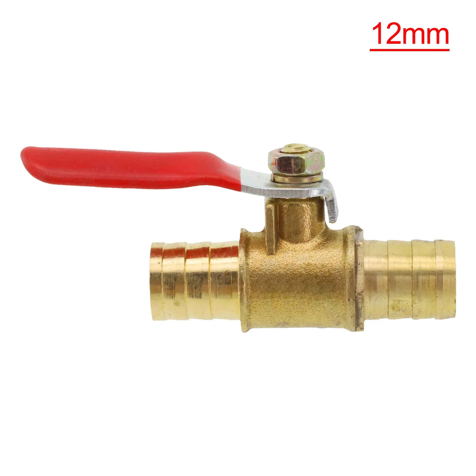 جديد البلاستيك عالية الجودة صمام كروي نحاسي 6/8/10/12 مللي متر الكرة صمام جودة عالية مضمنة النحاس اغلاق الكرة صمام