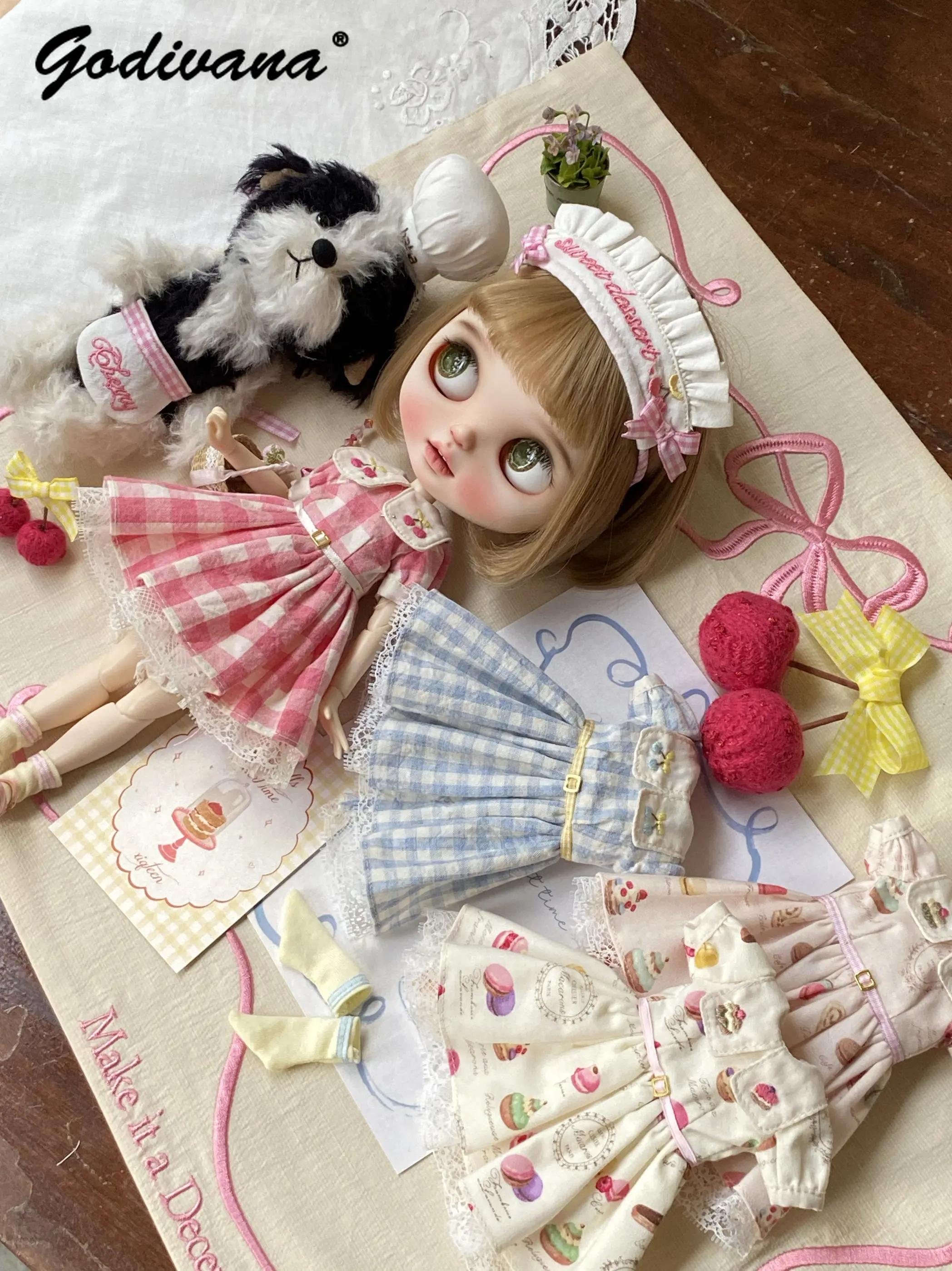 Dolce e Carino Abito a Quadret - Embroidery Apron recensione e prezzo