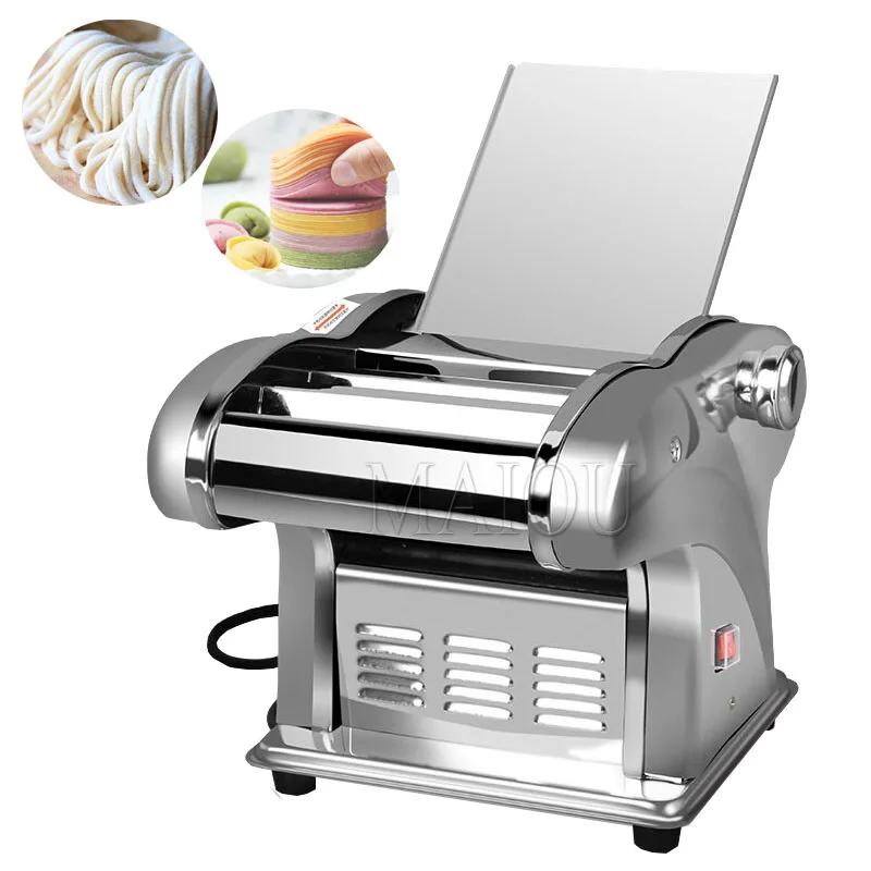 220V Commercial Kneading Machine Dough Sheeter Electric Pasta Maker Home Doughing Mixer Noodles Press Roller Dumpling Wrappers