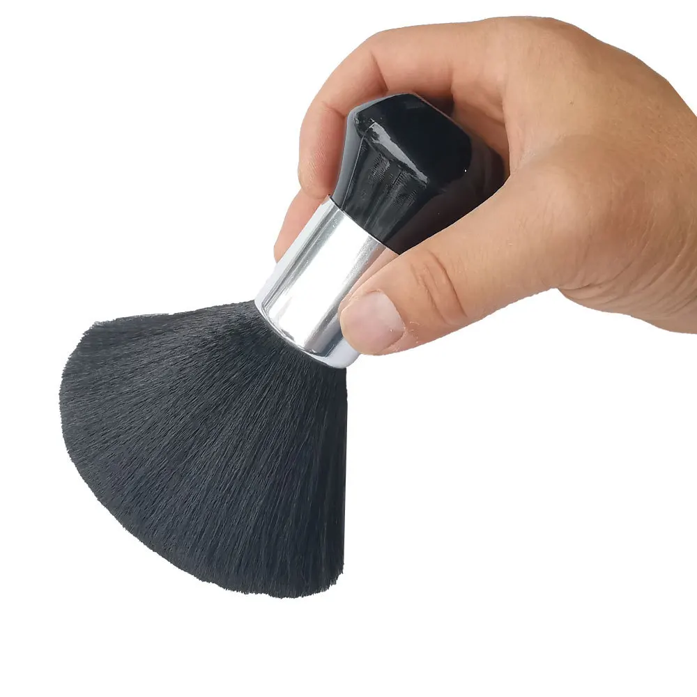 Cepillo suave Para Peluquería, barrido de cuello, Limpieza del cabello, plumero, corte de pelo, Cepillo de estilismo Para Barba, Cepillo Para Cabello