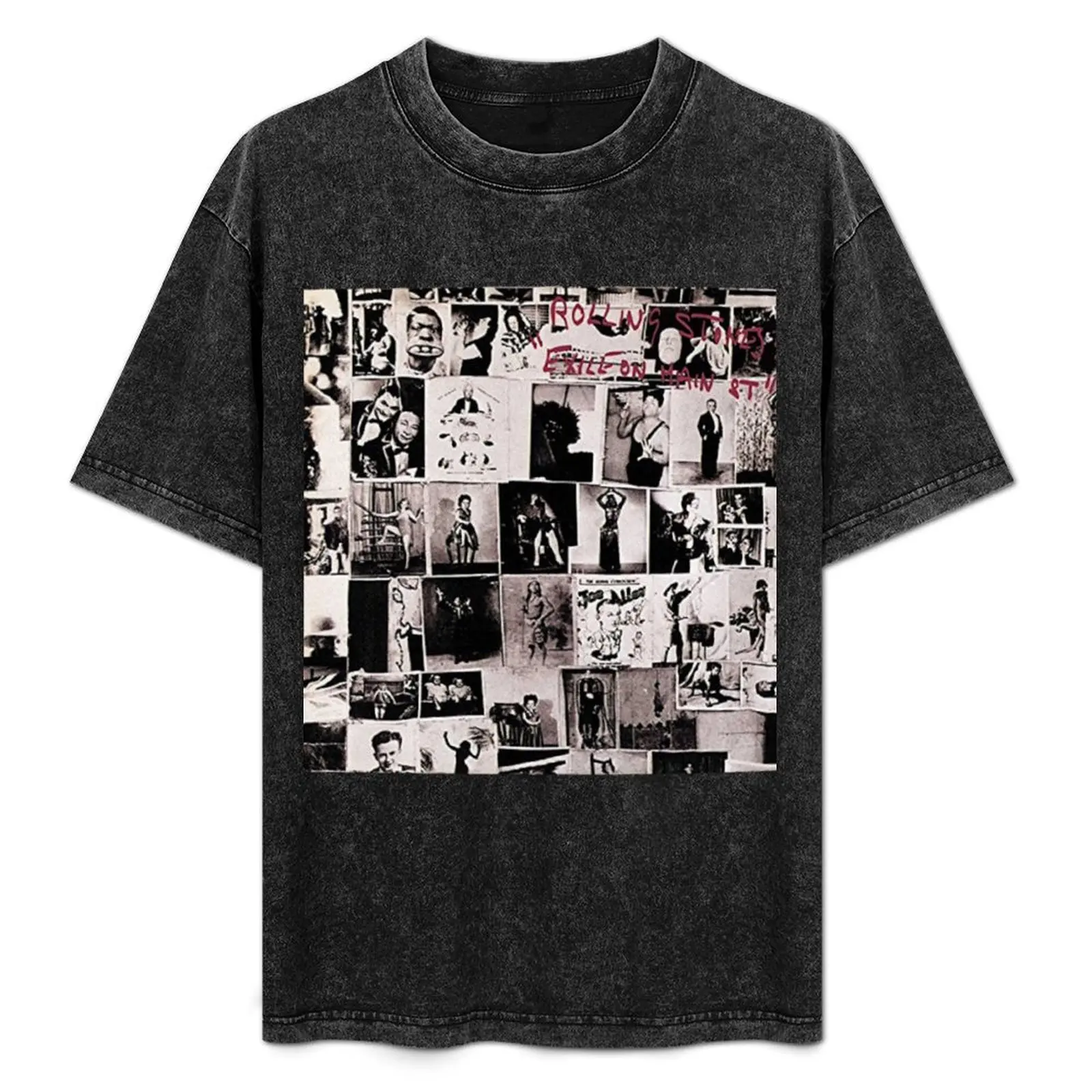 

Full Cover Exile On Tour Guitar Rock T-Shirt Plus Size Comfort Fit Tee