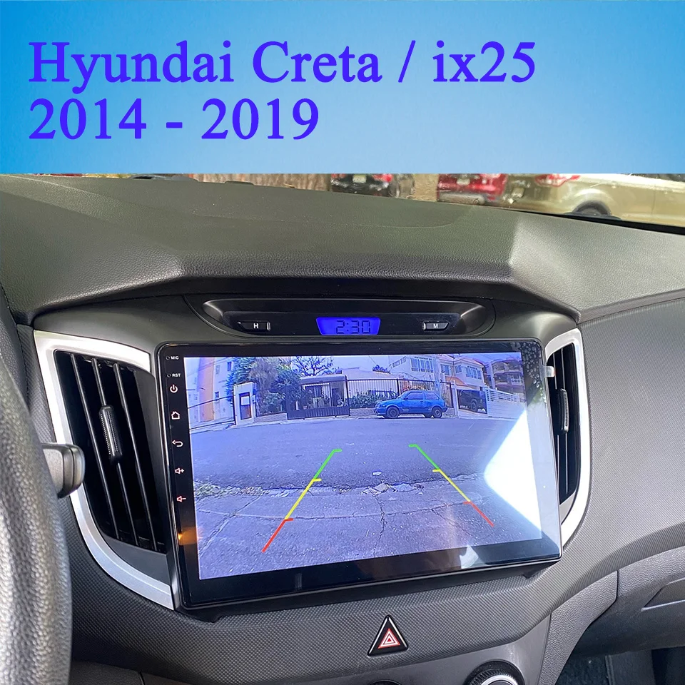 

10.1'' QLED Autoradio Video Audio A/V Tablet For Hyundai ix25 Creta 2014 2016 2018 With GPS Navi Carplay Android Auto RDS DSP BT