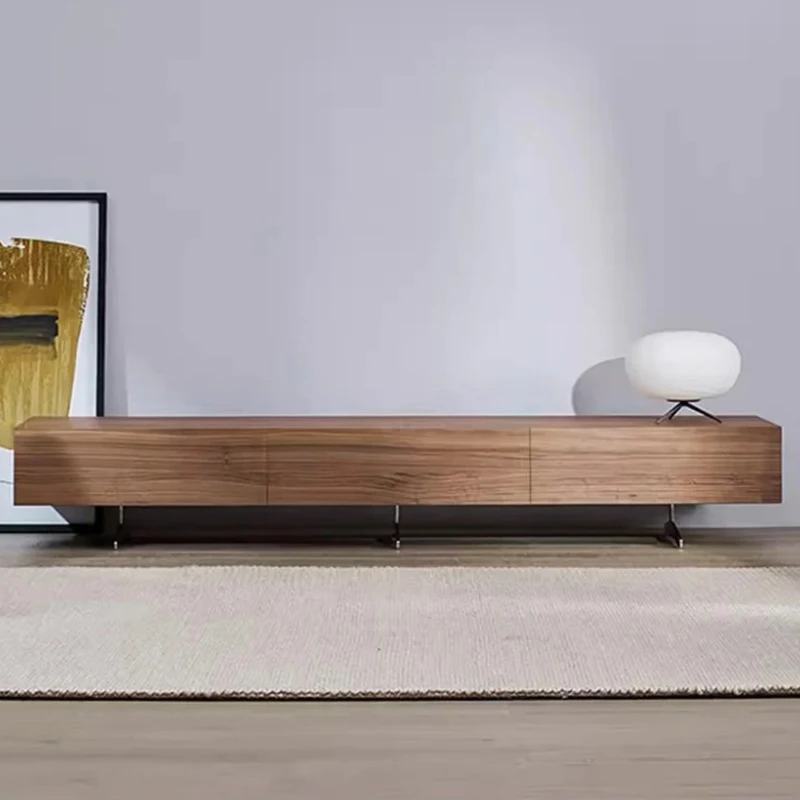 حامل تلفاز جمالي كبير الحجم إسكندنافي عصري وبسيط ممتاز احترافي حامل تلفاز صغير جمال فريد من نوعه ديكور منزلي #4