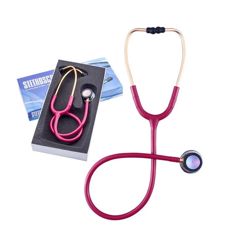 Medical Adult Child Infant Professional Estetoscopio Clinical Cute Cardiology Stethoscope for Physician Nurse Doctor Student B2