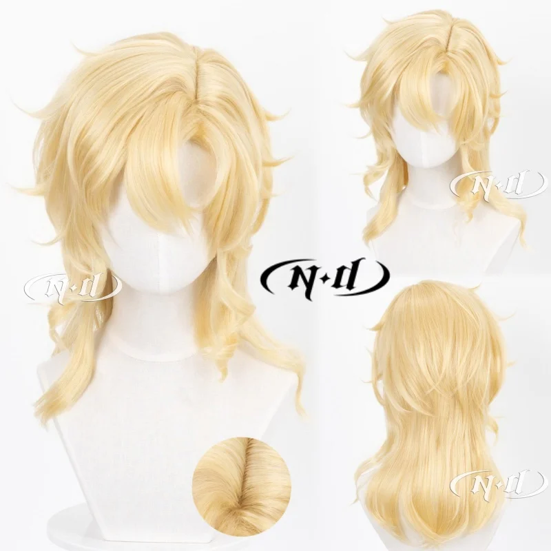 

ND CH America Countryhumans Cosplay Wigs Hair Hairpiece for Comic-con Cosplayer Halloween Costume Party Theme Heat-Resistant