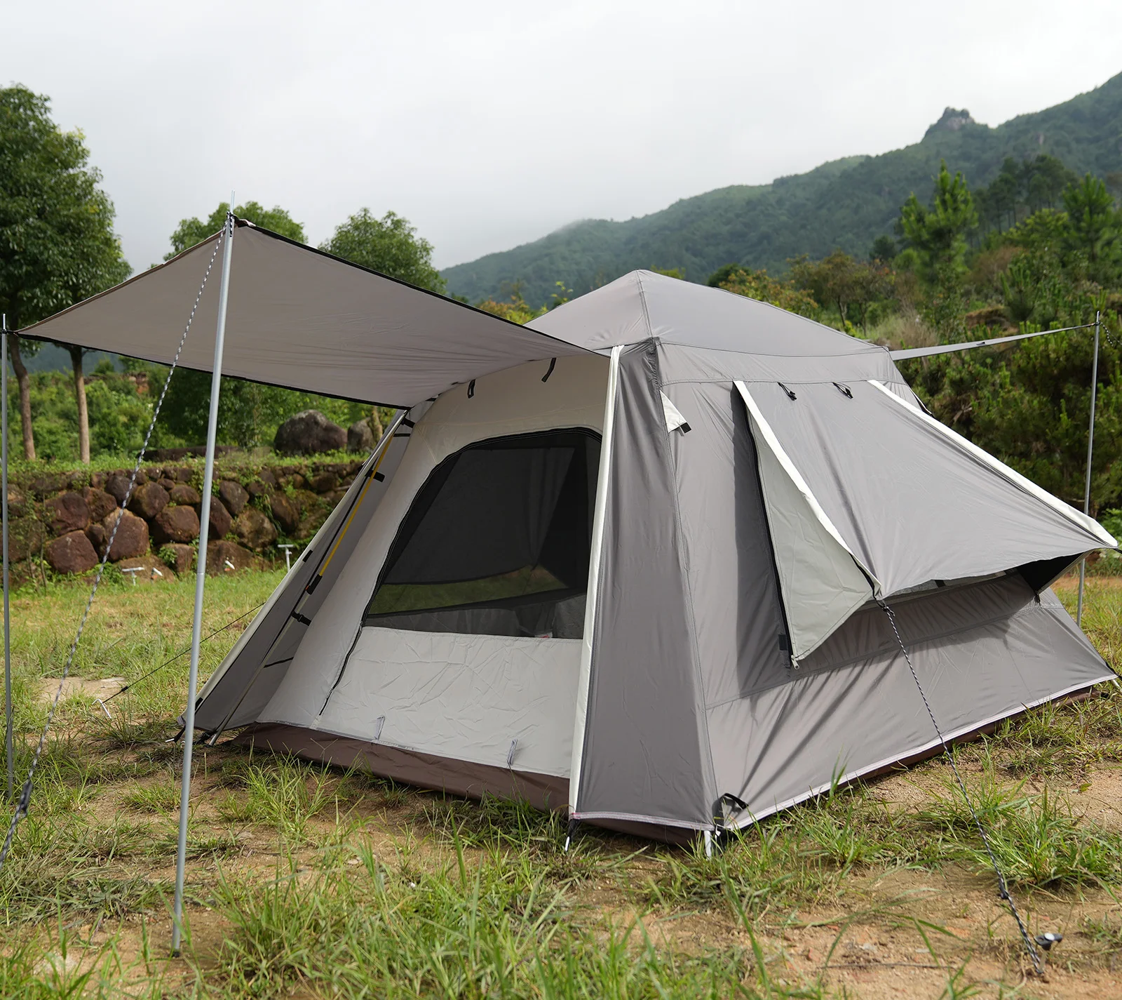 

Big Room extra Large Outdoor Camping Tents 4 Persons Waterproof Outdoor Family Camping Tent