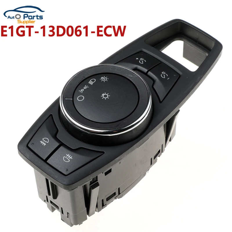 Interruptor de Farol E1GT13D061ECW Substituição Direta para Modelos Ford Edge e Lincoln Controle de Dimmer de Farol E1GT-13D061-ECW