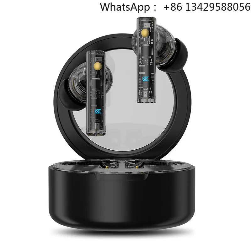 

KZ ANC TWS Earphone Carol 55ms Low Latency 42hours Battery Life 6-Microphone Hybrid Active Noise Cancellation Earbuds