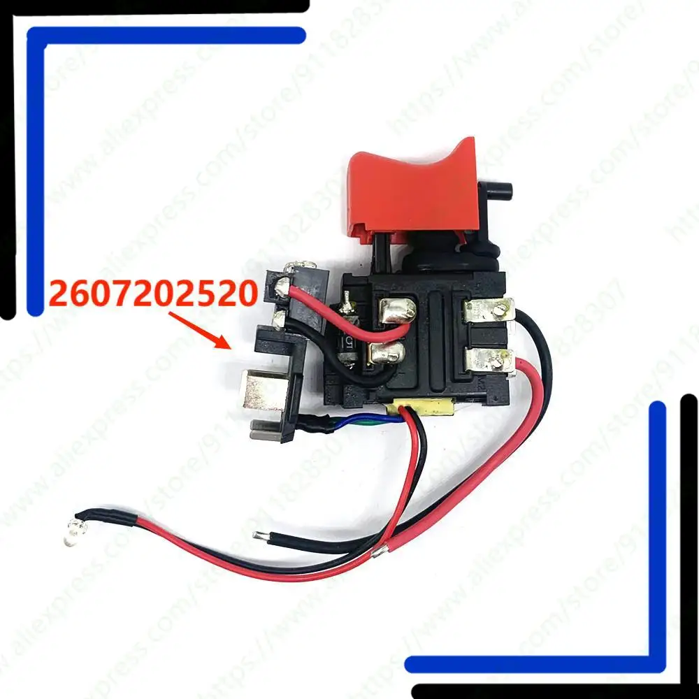 2609125169 2607202520 Switch trigger For BOSCH GSR GSB 120-LI GSB1080-2-LI GSR1080-2-LI GSR1200-2-LI GSB120 GSB120-LI GSR120-LI