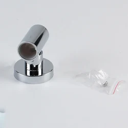 25mm Wall Bracket Riser Bracket Wall Rod Bracket Shower Fitting Holder ABS Hand Held Shower Sliding Bar Set Column Sliding Bar