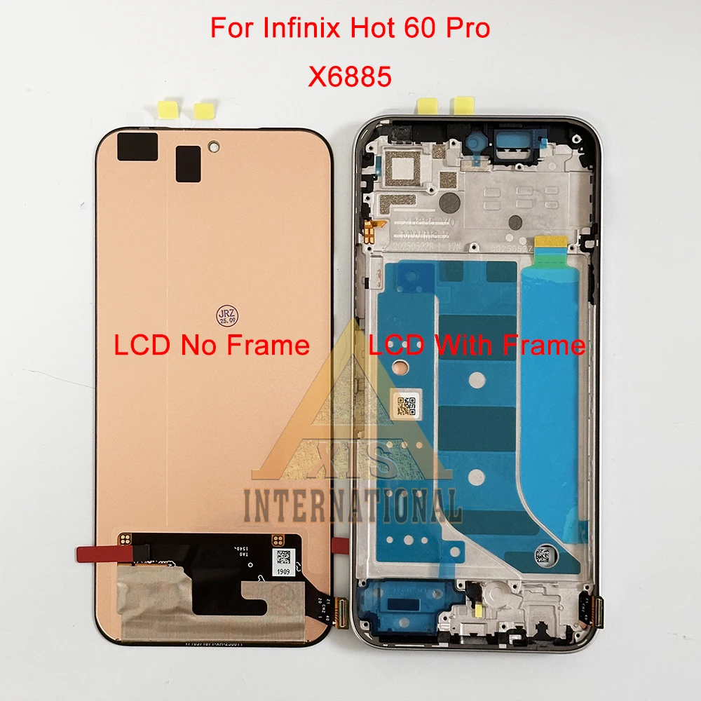 인피닉스 GT 30 Pro X6873 디스플레이 LCD 스크린 터치, 인피닉스 핫 60 Pro X6885 LCD, 핫 60 Pro+ X6886 디스플레이 프레임…
