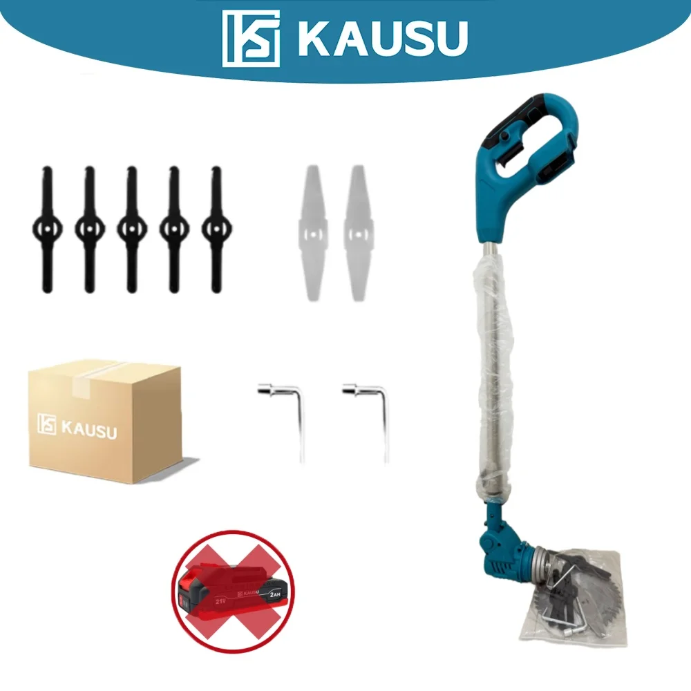 

Electric Lawn Mower Cordless Length Adjustable Handheld Grass Trimmer Garden Pruning Cutting Power Tools For Makita 18V Battery