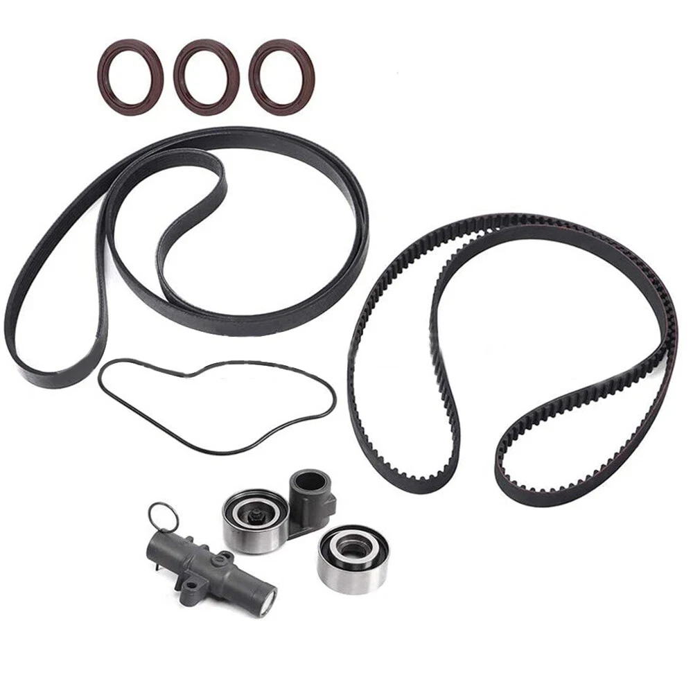 Engine Timing Belt Kit Fit 3.0 3.2 3.5 3.7 L V6 GAS For 2003-2018 Honda Accord Odyssey Acura MDX RDX RL TSX 3.0L 3.2L 3.5L 3.7L view 2