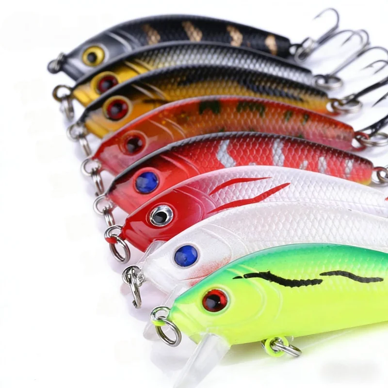 

Lure Bait Minnow5CM 3.6G 0.3-0.9MSurface System10No. Hook Mini Hard Bait Bass Fish Special Bait