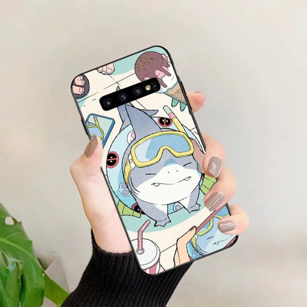 Its-J-JeffS-shark Phone Case For Samsung S 9 10 20 21 22 23 30 23plus lite Ultra FE S10lite Fundas