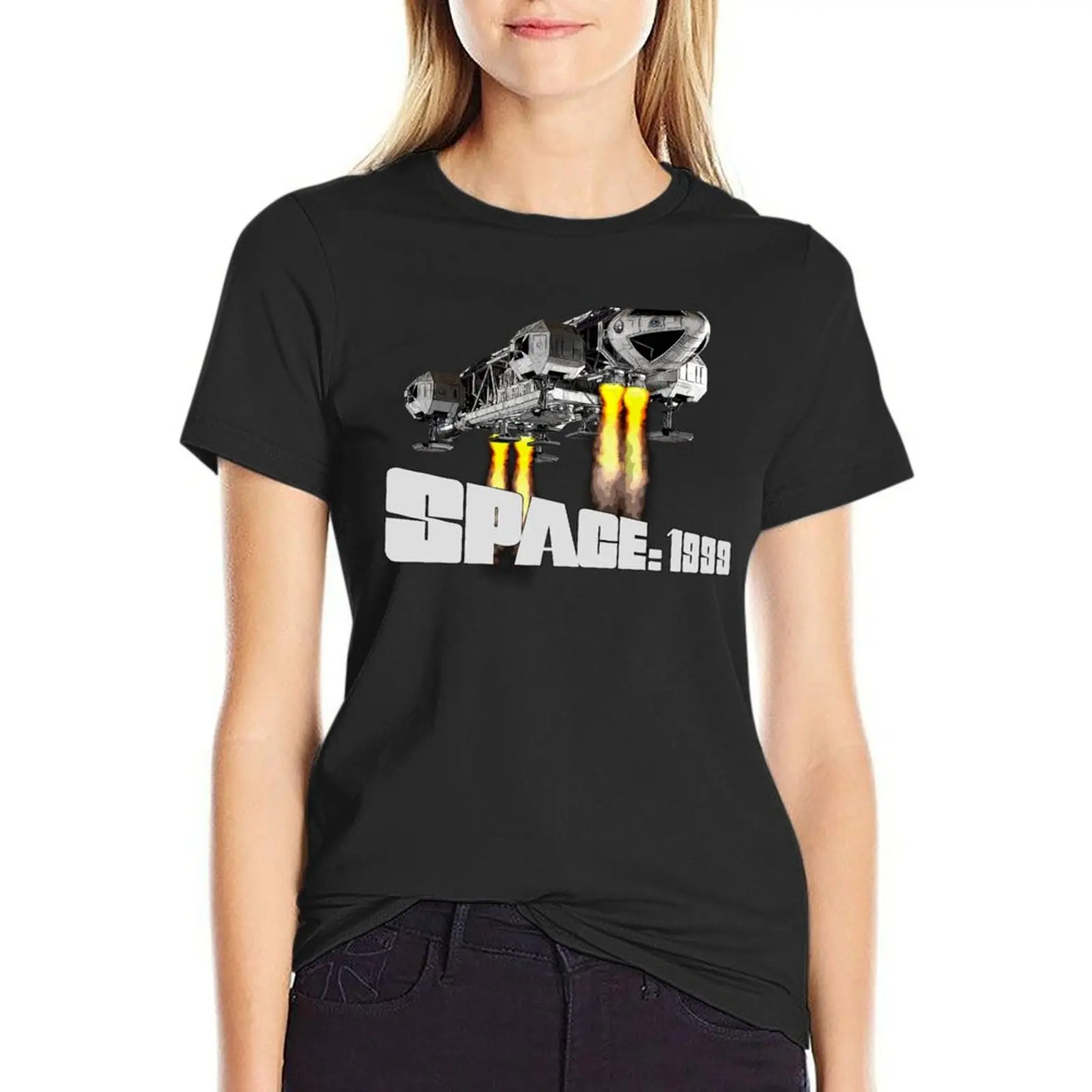 SPACE 1999- LIFT OFF T-Shirt summer tops graphics female tops clothes for woman