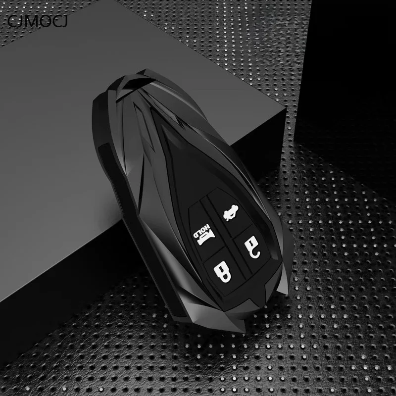 غطاء مفتاح من سبائك الزنك الفاخر لـ Hongqi HS5/HS7/H5/H7/H9 - سلسلة مفاتيح لحقيبة المفاتيح