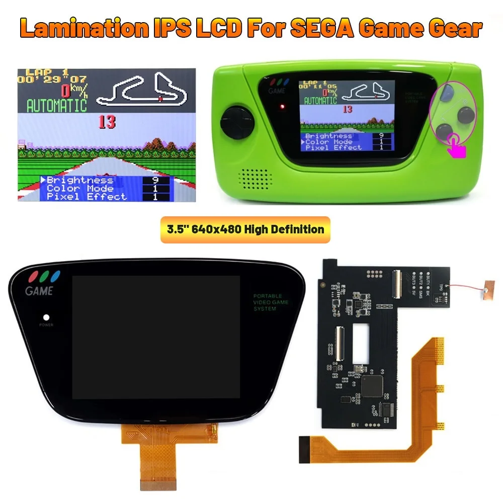 High Definition 3.5 Inches Laminated Brightness 640x480 Retr