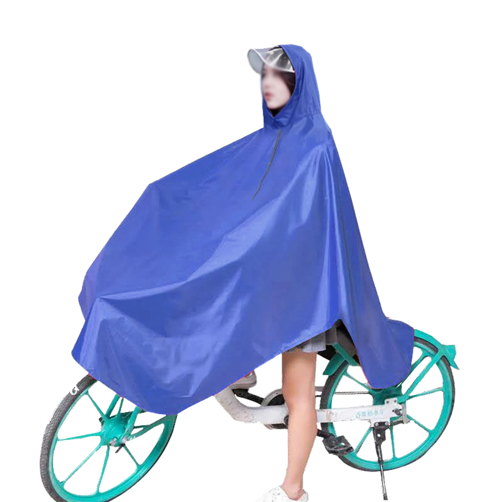 High Quality Cycling Bicycle Bike Raincoat Electric Scooter Single Ride EVA Rainwear Windproof Rain Jacket Fishing Raincoat