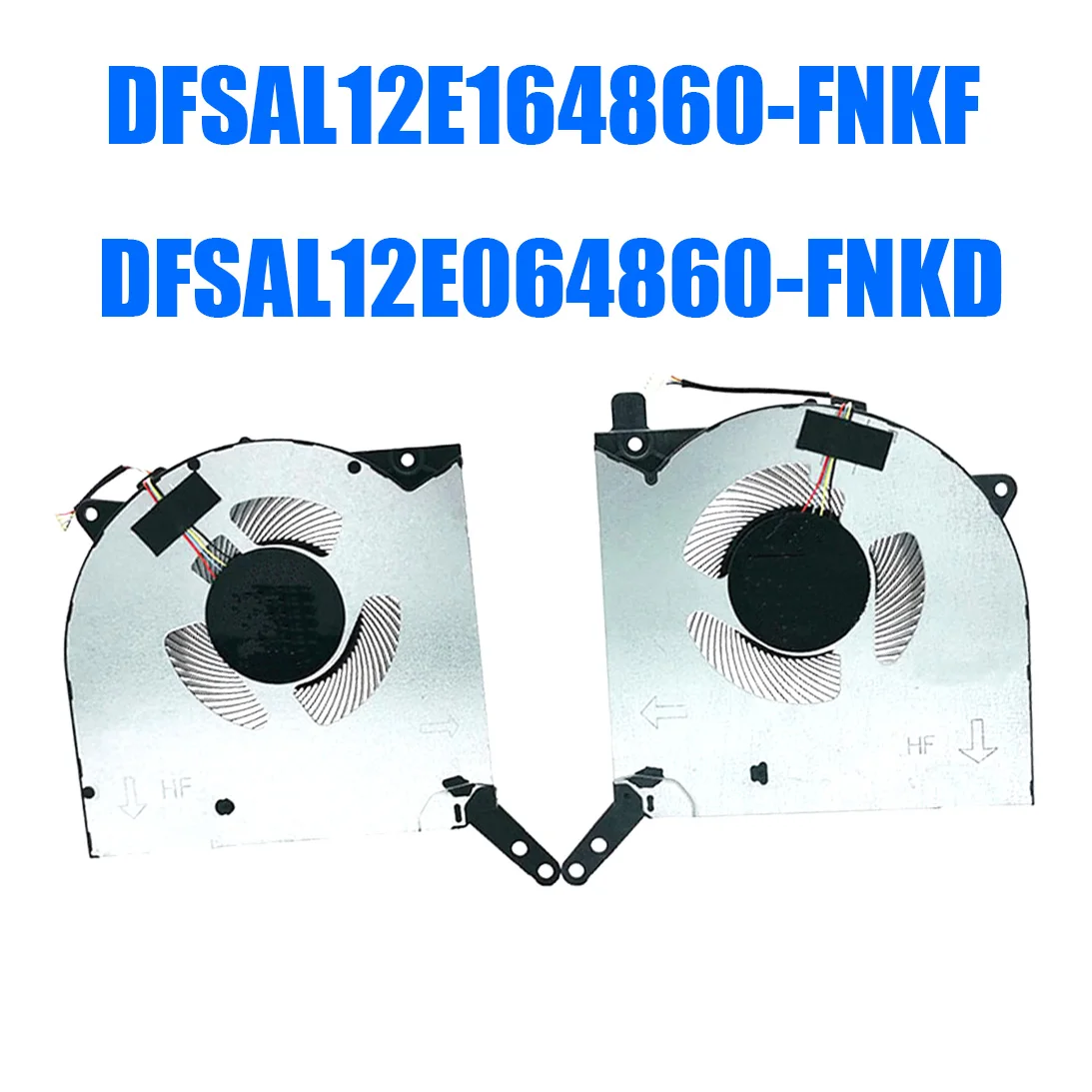 DFSAL12E164860-FNKF DFSAL12E064860-FNKD DC10V Laptop CPU+GPU Fan