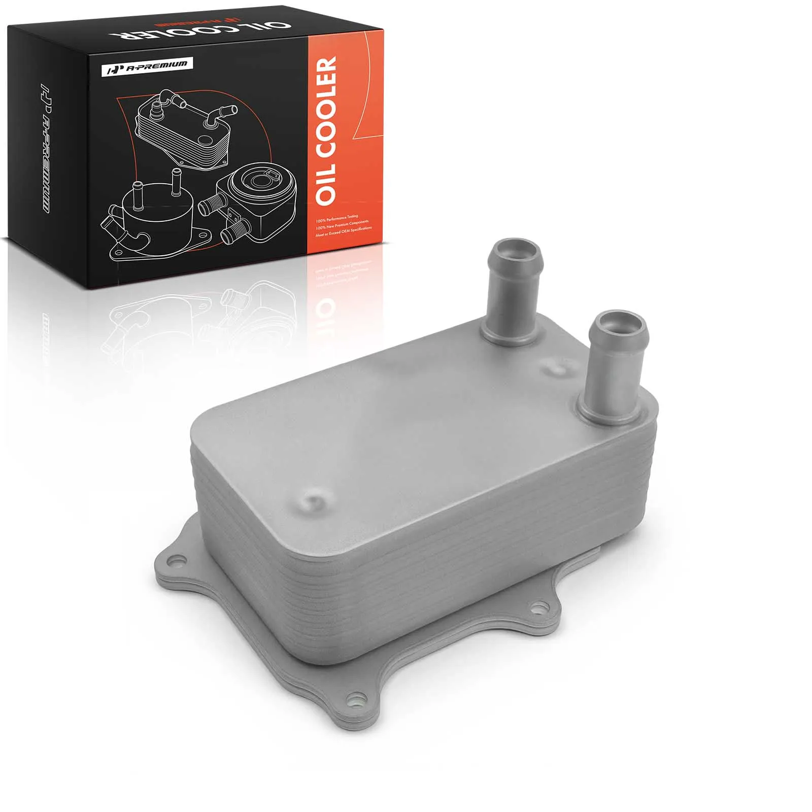A-Premium Engine Oil Cooler for Ford F-150 2015-2020 Explorer 2020-2021 Police Interceptor Utility Lincoln Aviator 2020-2025