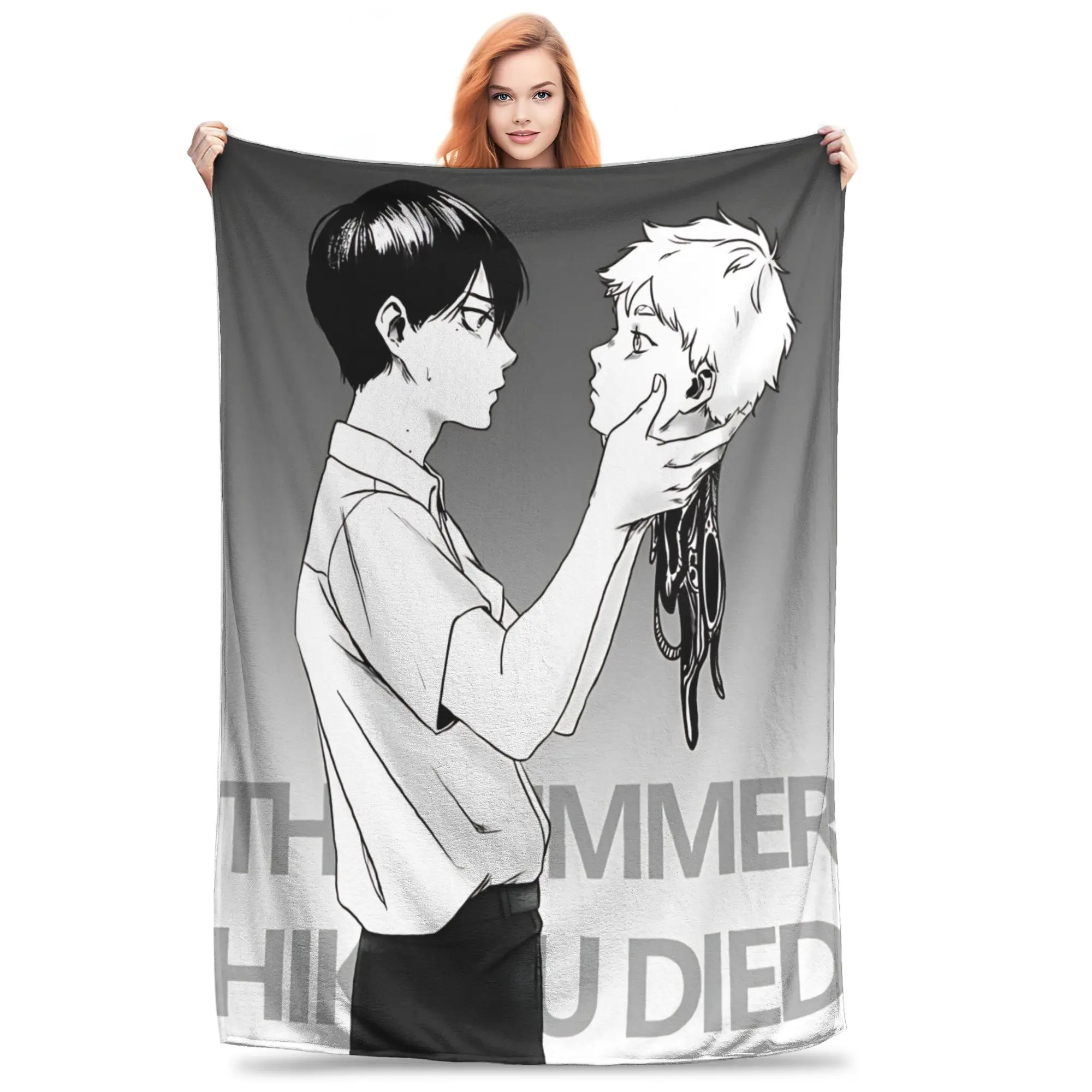 

Новое поступление, летние одеяла Hikaru Died, мягкое фланелевое одеяло для отдыха, которое можно стирать в машине