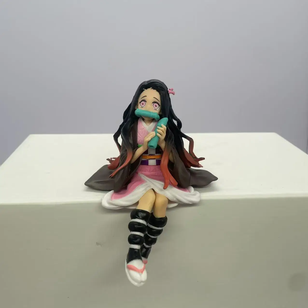 S Anime Demon Slayer Action Figures Tanjirou Tomioka GiyuuZenitsu Kochou Nezuko Anime Figure Collect Kid Doll Toys for Children view 5