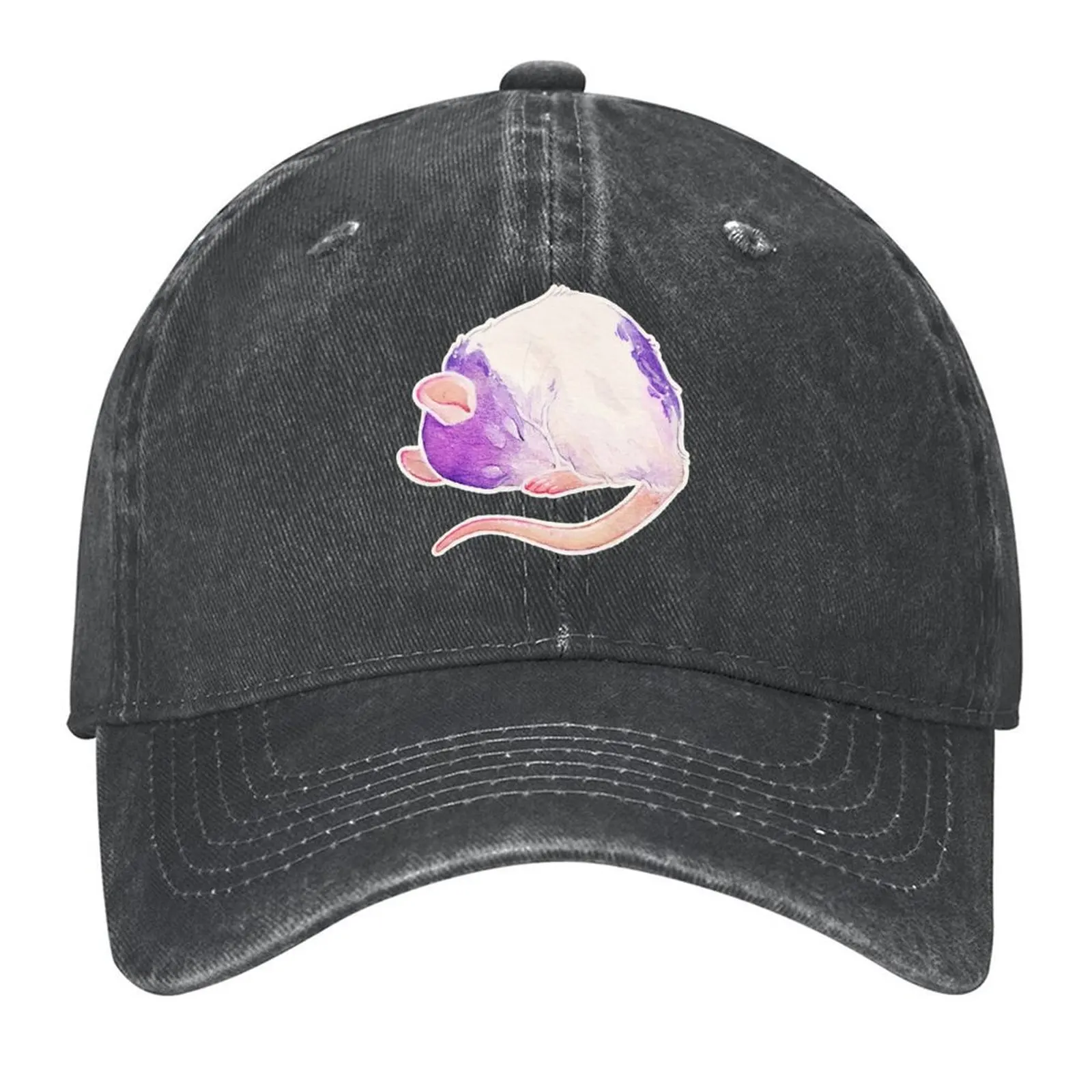 

sleepy rat Baseball Cap Visor party Hat Anime custom Hat For Women Men's