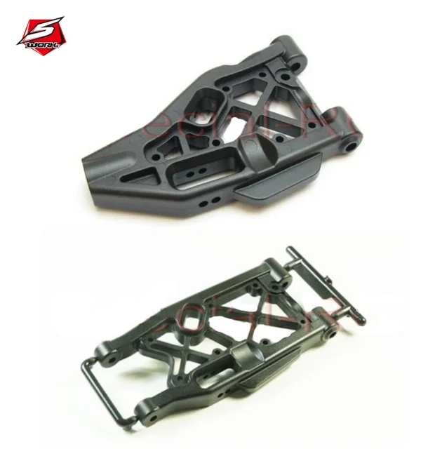 SWORKZ S35 Front Rear Lower A-Arm SW-228005S/M/H-F-R for Nitro & Electric Version RC Buggy Suspension