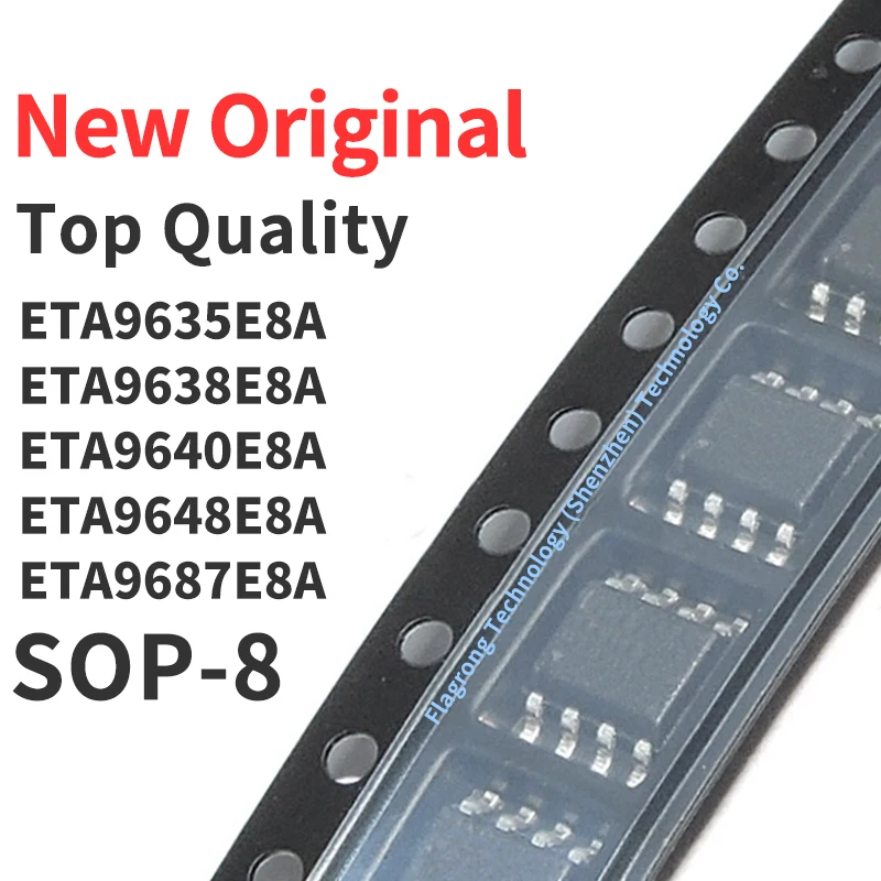 10 Pieces ETA9635E8A ETA9638E8A ETA9640E8A ETA9648E8A ETA9687E8A SOP-8 New Original