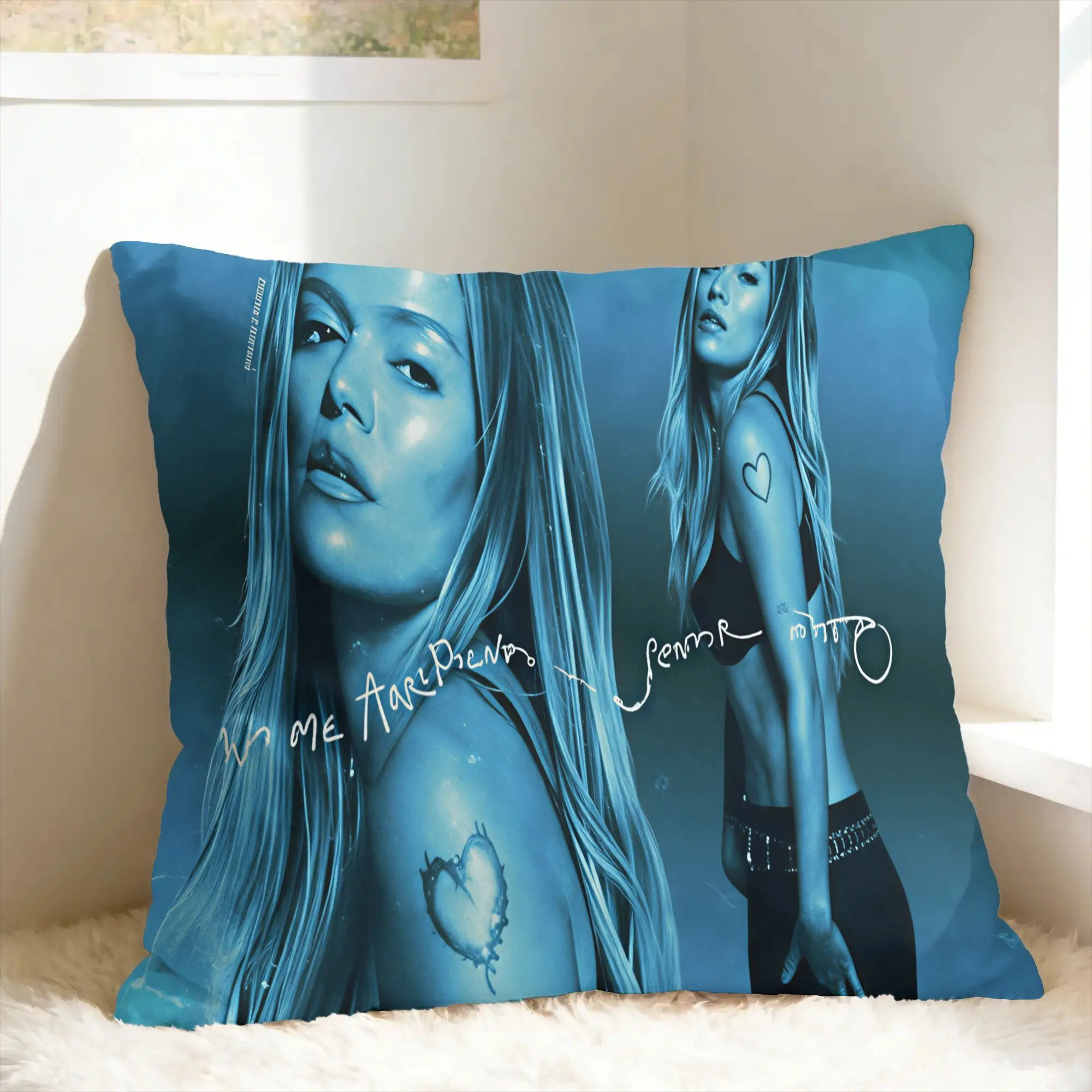 No Me Arrepiento De Sentir Tanto Karols G Pillowcases  Cute Funny Pillow Case For Sofa Home Decor Design Pillow Cover