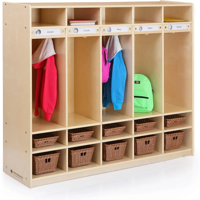 Locker - Birch Plywood: Classroom Coat Locker & Backpack Hanger, Classrom Furniture