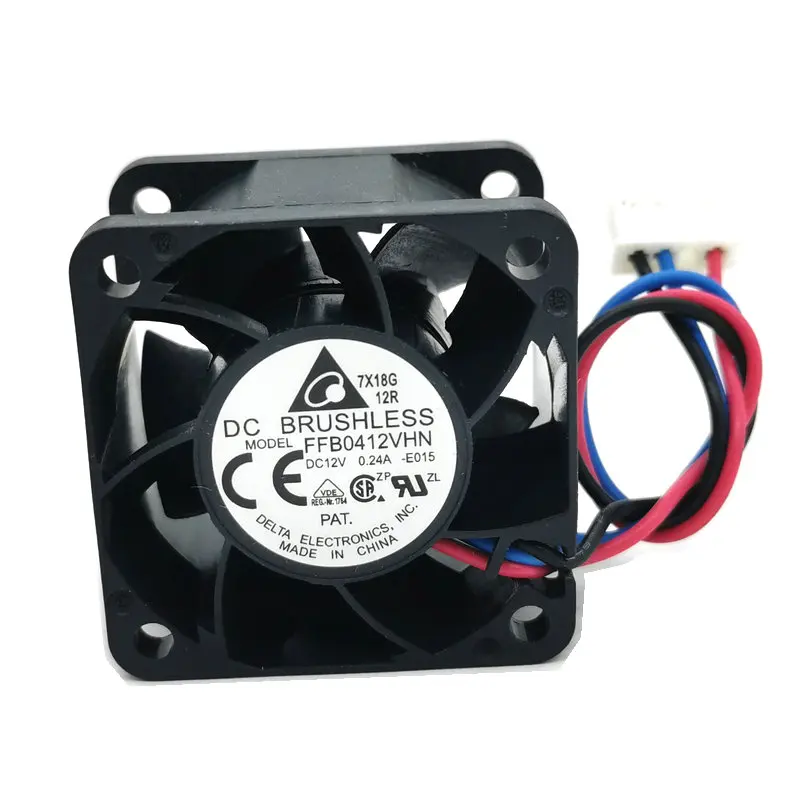 4cm 4028 12V 0.24A 40*40*28mm FFB0412VHN -R00 cooling fan