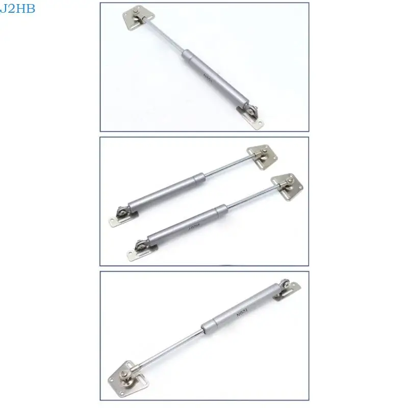 J2HB 2Pcs Furniture Gas Spring Hinges Telescopic Door Closing Pneumatic Support Rod
