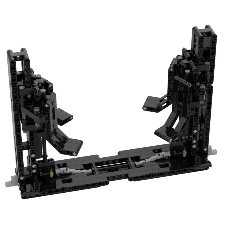 Liftlift garage auto reparatiewerkplaats kampioen auto onderhoud model bouwsteen DIY montage (onderdelenpakket/elektronische handleiding)