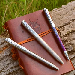 G2-bolÃgrafos tÃĄcticos de aleaciÃģn de titanio TC4, pluma de firma, escritura suave, regalo creativo, pluma de perno de escritura EDC