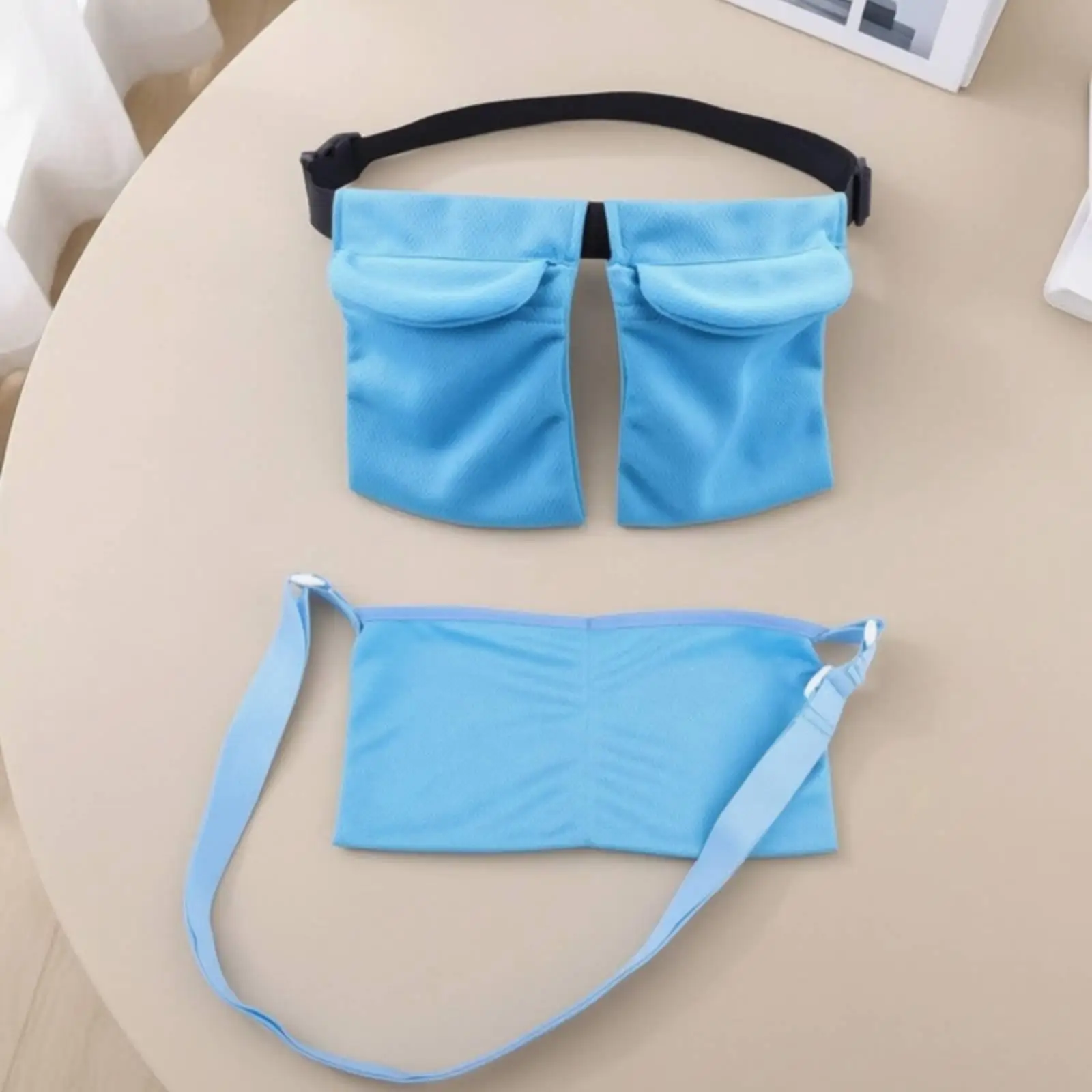 Post-Surgery Drain Pouch Breathable Post-Surgery Drainage Pouch Drainage Bag Holder with Adjustable Strap Lightweight Soft