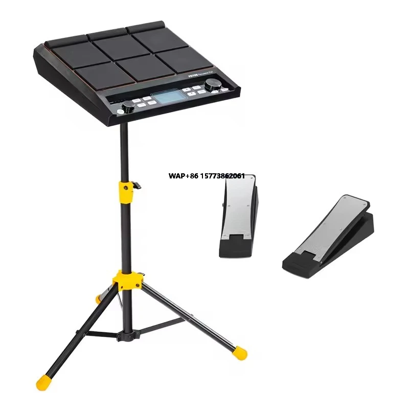 

PD705 Portable Electronic Drum Percussion Board for Recording Performance Electronic Sampling Musical Instrument Accessory