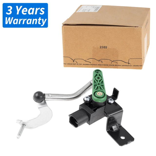 Oryginalny czujnik poziomu przedniego prawego reflektora OEM 3C 0412522 B Do VW Eos, Golf, Passat B6/B7, Scirocco, Sharan, Tiguan, Touran 2007-2018