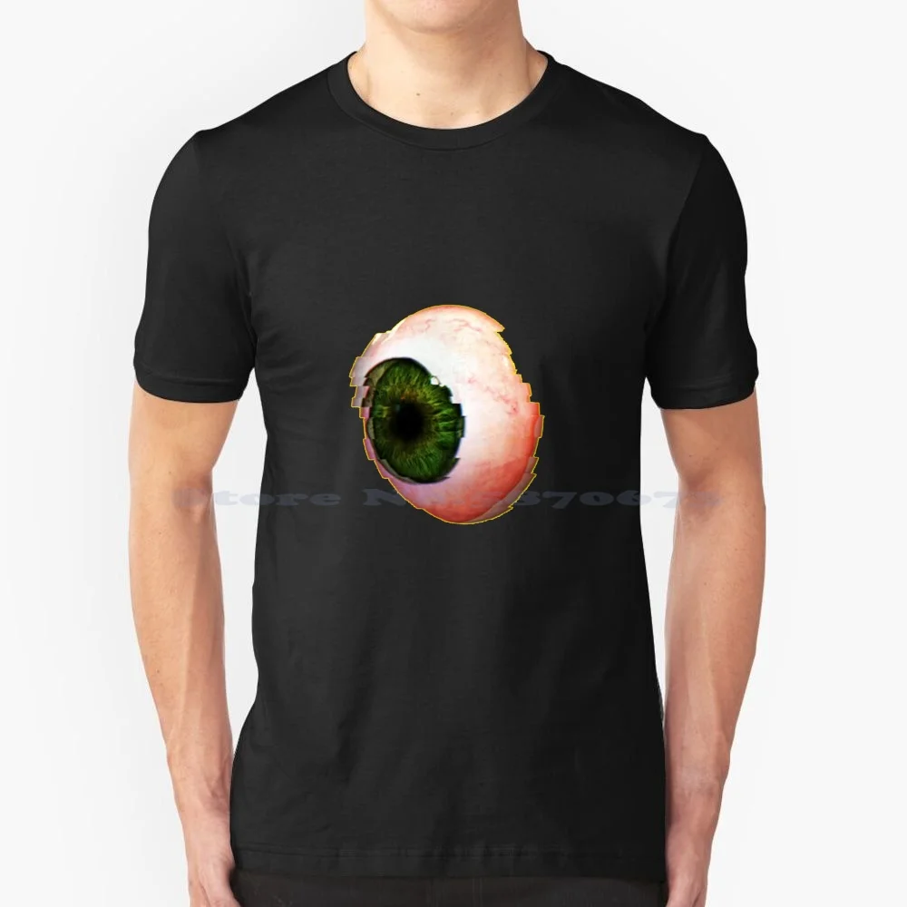 Utopia T Shirt 100% Cotton Tee Utopia Eyeball Yellow Channel 4