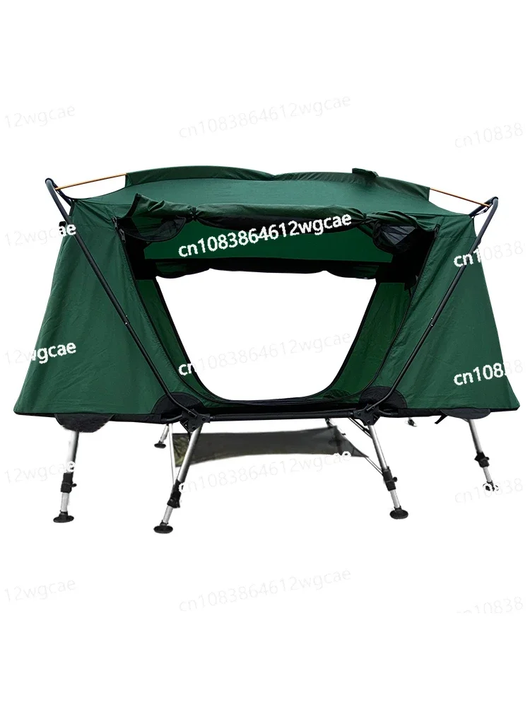 

New Double Open Ground Tent Anti-rainstorm Wild Fishing Quick Open Single Double Outdoor Camping Adjustable Tent Bed
