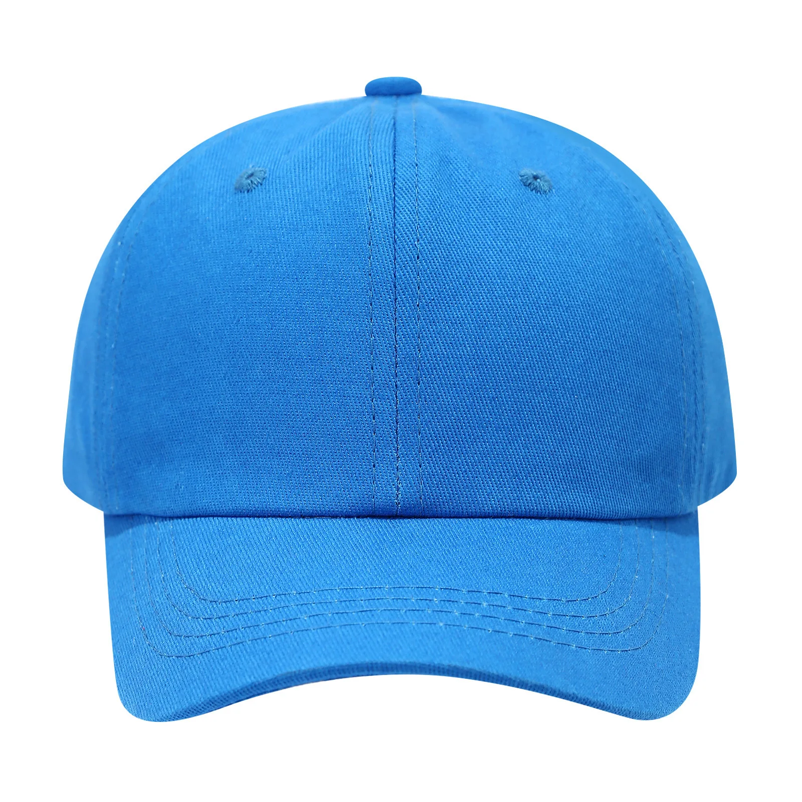 Customized Printed Logo Children's Pure Cotton Soft Top Baseball Hats Outdoor Sports Sun Protection And Shading Duck Tongue Caps view 3
