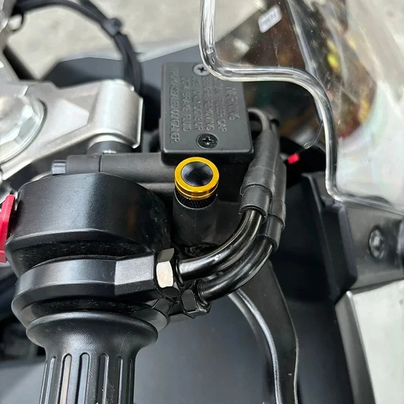 لسوزوكي GSR 750 400 600 GSR750 GSR400 GSR600 GSR 250 S F GSR250 دراجة نارية CNC الرؤية الخلفية الجانبية مرآة ثقب غطاء التوصيل الملحقات