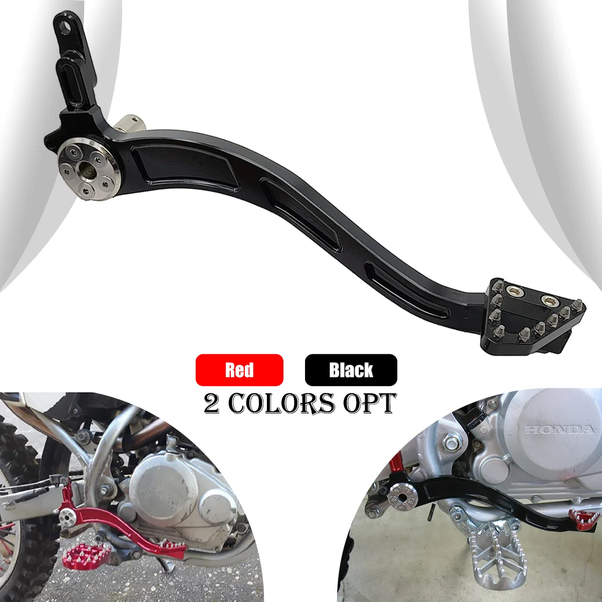 

For Honda CRF 150F 230F CRF150F CRF230F 150 230 F 2003-2020 Enduro Dirt Pit Bike Motorcycle CNC Aluminum Rear Brake Pedal Lever